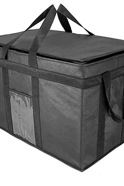 INSULATED NON WOVEN BAG - BOX BAG ZIPPER